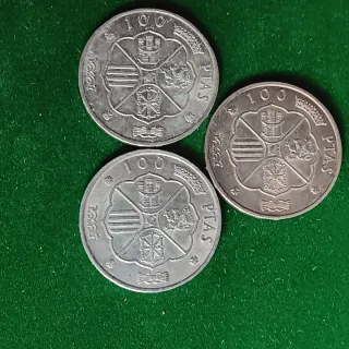 Monedas Plata 1966 Franco Variantes