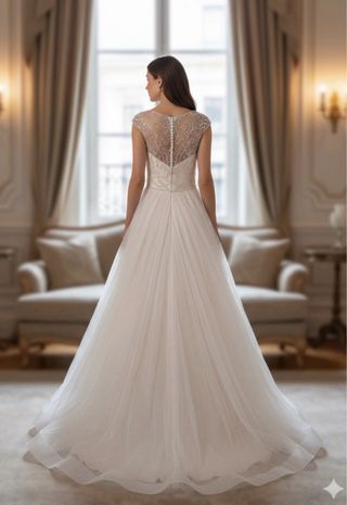 Vestido de Novia Fara Sposa Talla 42 nuevo
