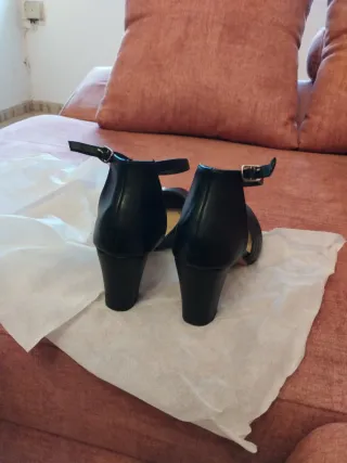Zapatos de tacón negros mujer