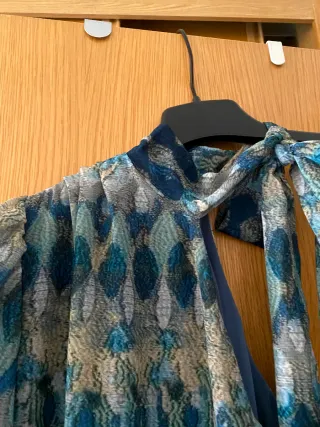 Vestido Muscari estampado