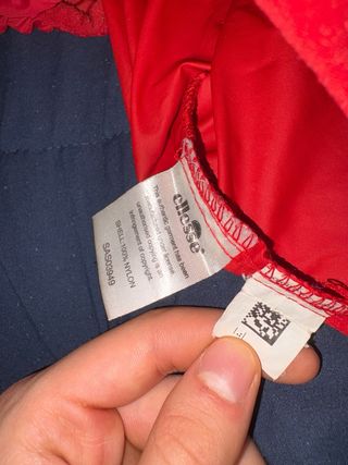 Cortavientos Ellesse Rojo