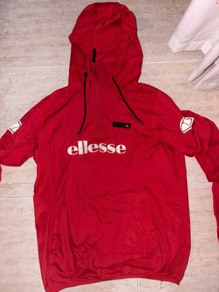 Cortavientos Ellesse Rojo