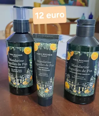 Set Yves Rocher Mandarino Aiguilles de Pin