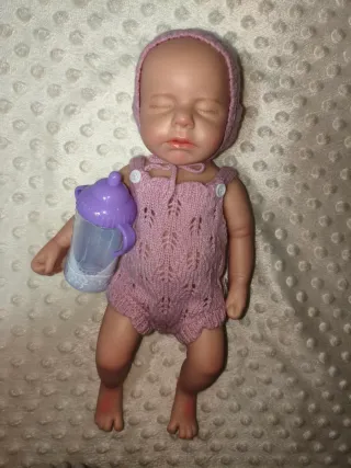 Muñeca Reborn Silicona Bebé