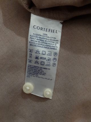 Camisa Cortefiel color canela