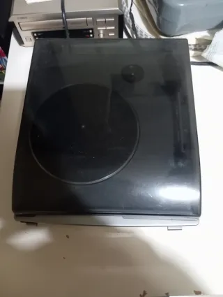 Tocadiscos Sony PS-J20 Plata/Negro