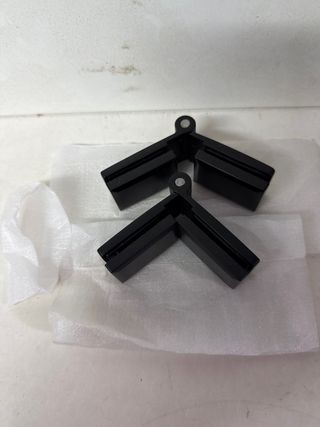 2 Bisagras para puerta de cristal