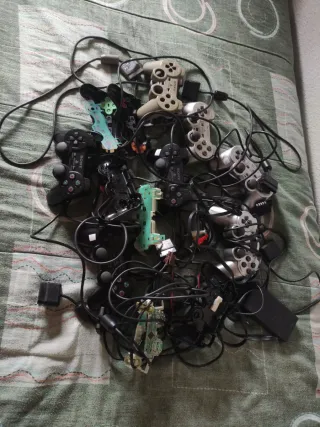 Lote mandos PS2 Sony