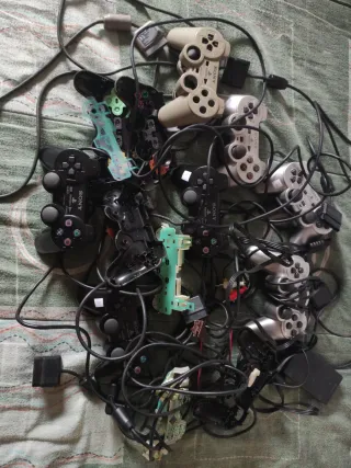 Lote mandos PS2 Sony