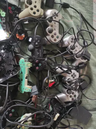 Lote mandos PS2 Sony