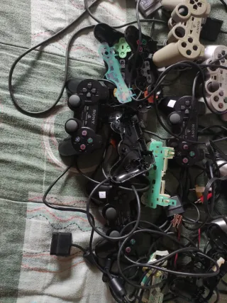 Lote mandos PS2 Sony