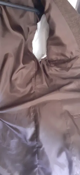 Giacca lana marrone vintage