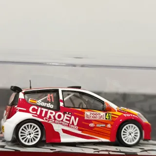 Maqueta Citroën C2 S1600 Rallye Monte Carlo 2005
