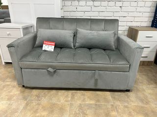 SOFÁ MINI 2 PLAZAS CAMA MATRIMONIAL NUEVO