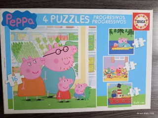 Puzzle Educa Peppa Pig 4 Puzzles Progresivos