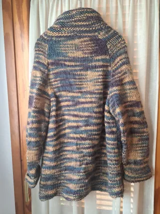 Chaqueta de punto oversize