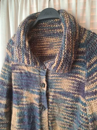 Chaqueta de punto oversize