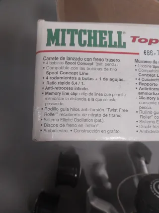 Carrete Mitchell Topmatch 400 HS 6.4:1
