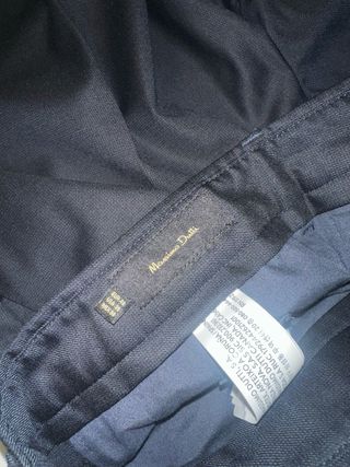 Traje Massimo Dutti Negro y Rojo