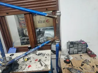 Cuadro bici talla 62 con horquilla