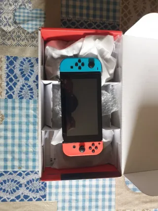 Nintendo Switch Joy-Con Azul y Naranja