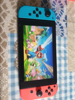 Nintendo Switch Joy-Con Azul y Naranja