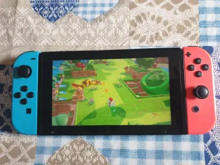 Nintendo Switch Joy-Con Azul y Naranja