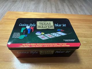 Set de Póker Texas Hold'em Casino Style. NUEVO