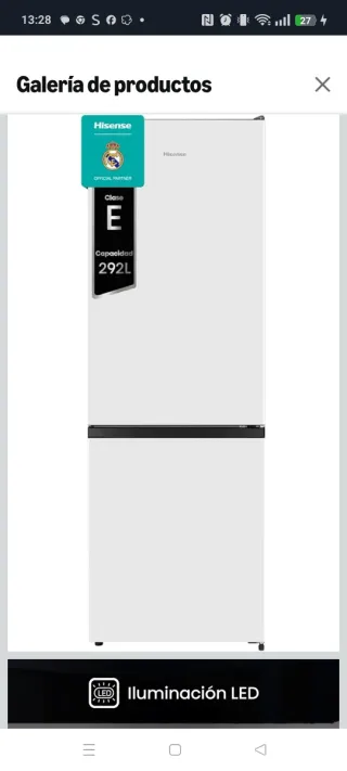 Nevera Hisense Total No Frost