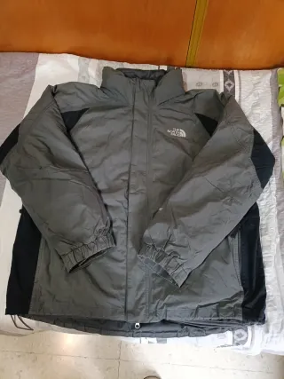 The North Face Chaquetón Invierno Gris/Negro