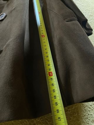 Abrigo corto piel vuelta ante