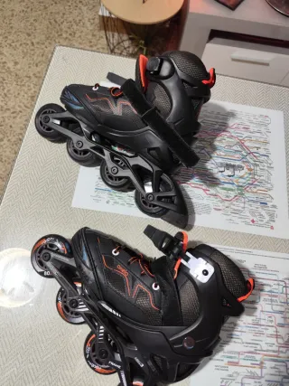 Patines en línea Oxelo negros .