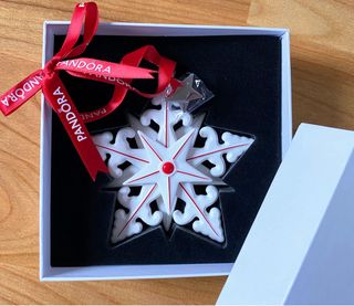 Adorno Navidad Pandora Copo Nieve