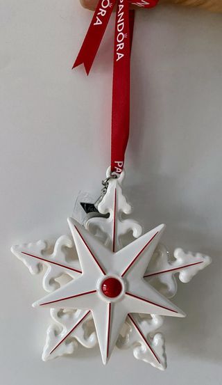 Adorno Navidad Pandora Copo Nieve