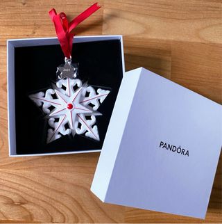 Adorno Navidad Pandora Copo Nieve