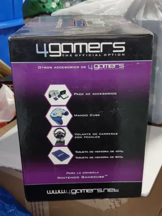 Sistema de Sonido 4gamers para Nintendo Gamecube