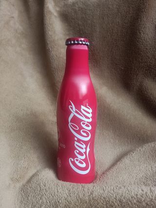 Botella Coca-Cola Aluminio Roja