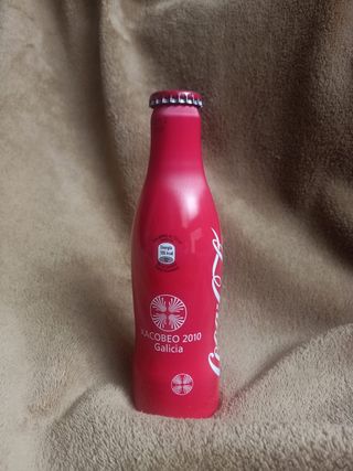 Botella Coca-Cola Aluminio Roja