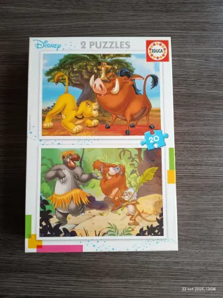 Puzzle Disney 2 en 1 Educa