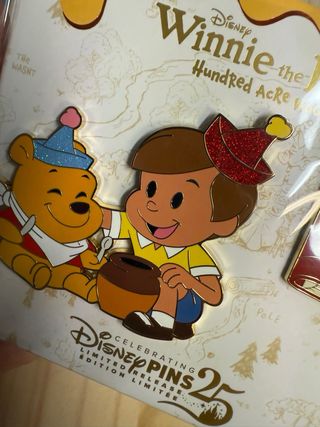 Set de pines Disney Winnie the Pooh 25 Aniversario