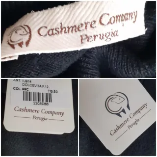 Dolcevita misto cashmere nero