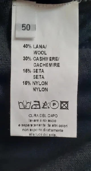 Dolcevita misto cashmere nero