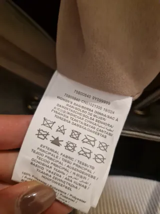 Zainetto Trussardi Oro/Argento