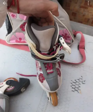 Patines en línea Boomerang EVA con bolsa