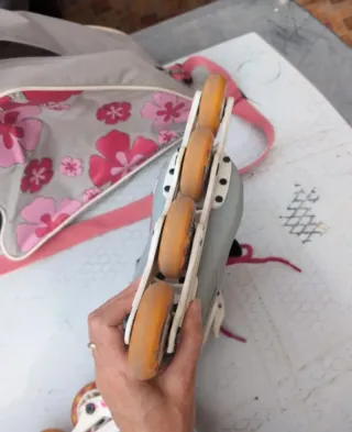 Patines en línea Boomerang EVA con bolsa