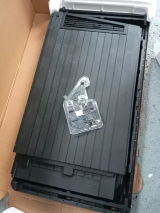 Arcón baúl de plástico negro