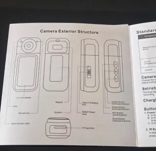 Cámara de vídeo Action