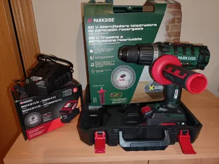 Taladro Percutor 20V Parkside nuevo