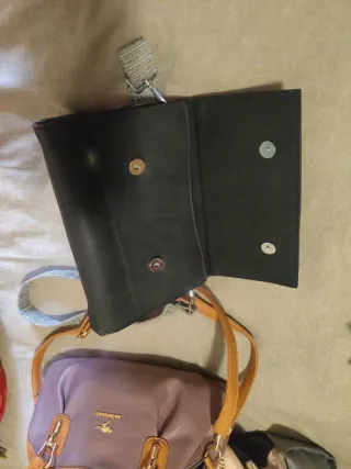 Bolso de hombro mujer negro