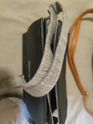 Bolso de hombro mujer negro